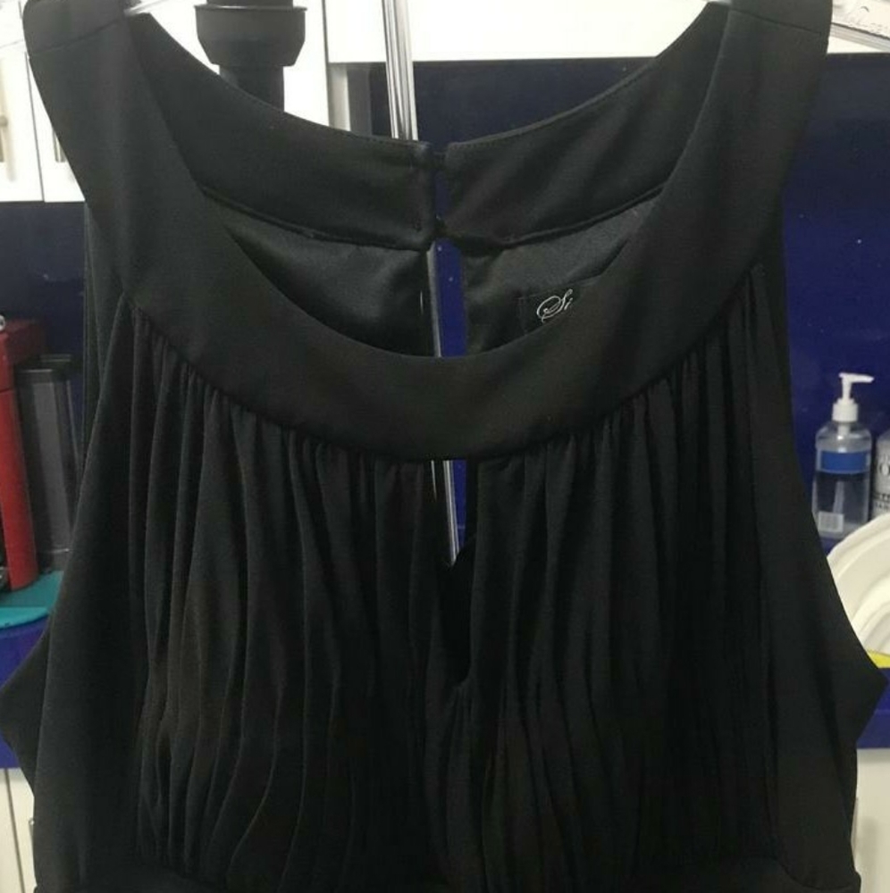 Signature Black Maxi Dress Plus Size 16 by Sangria